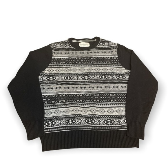 Weatherproof Vintage Men’s sweater Holiday Crew collar Fair Isle new Size small - Picture 4 of 7